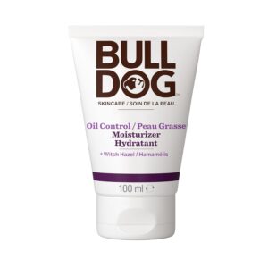 Bulldog Skincare Oil Control Moisturizer for Men, Lotion for Oily Skin, 100 Milliliters