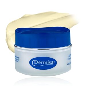 Dermisa Anti-Wrinkle Cream | Contains Alpha Hydroxy Acids, Coenzyme Q10, Avocado Oil | 1.5 OZ | Pack of 1