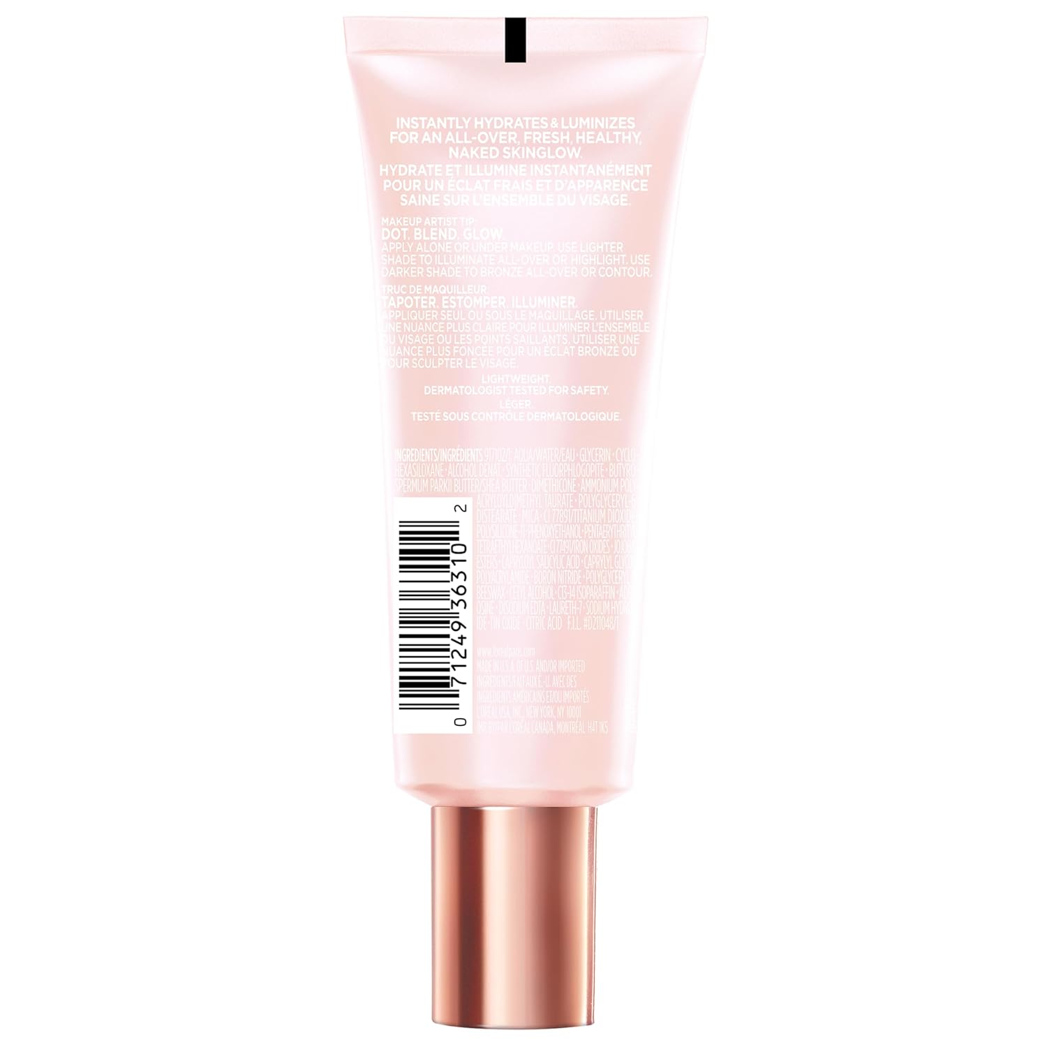 L'Oreal Paris Makeup True Match Lumi Glotion, Natural Glow Enhancer, Illuminator Highlighter, Bronzing Drops For a Sun-Kissed Glow, 901 Fair - Image 10