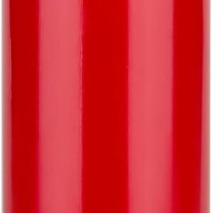 Mega Candles 1 pc Unscented Solid Red Pillar Candles, Hand Poured Premium Wax Candle 2 Inch x 6 Inch, Home Décor, Spas, Weddings, Celebrations, Party, Centerpieces, Holidays, Vigils, Prayers
