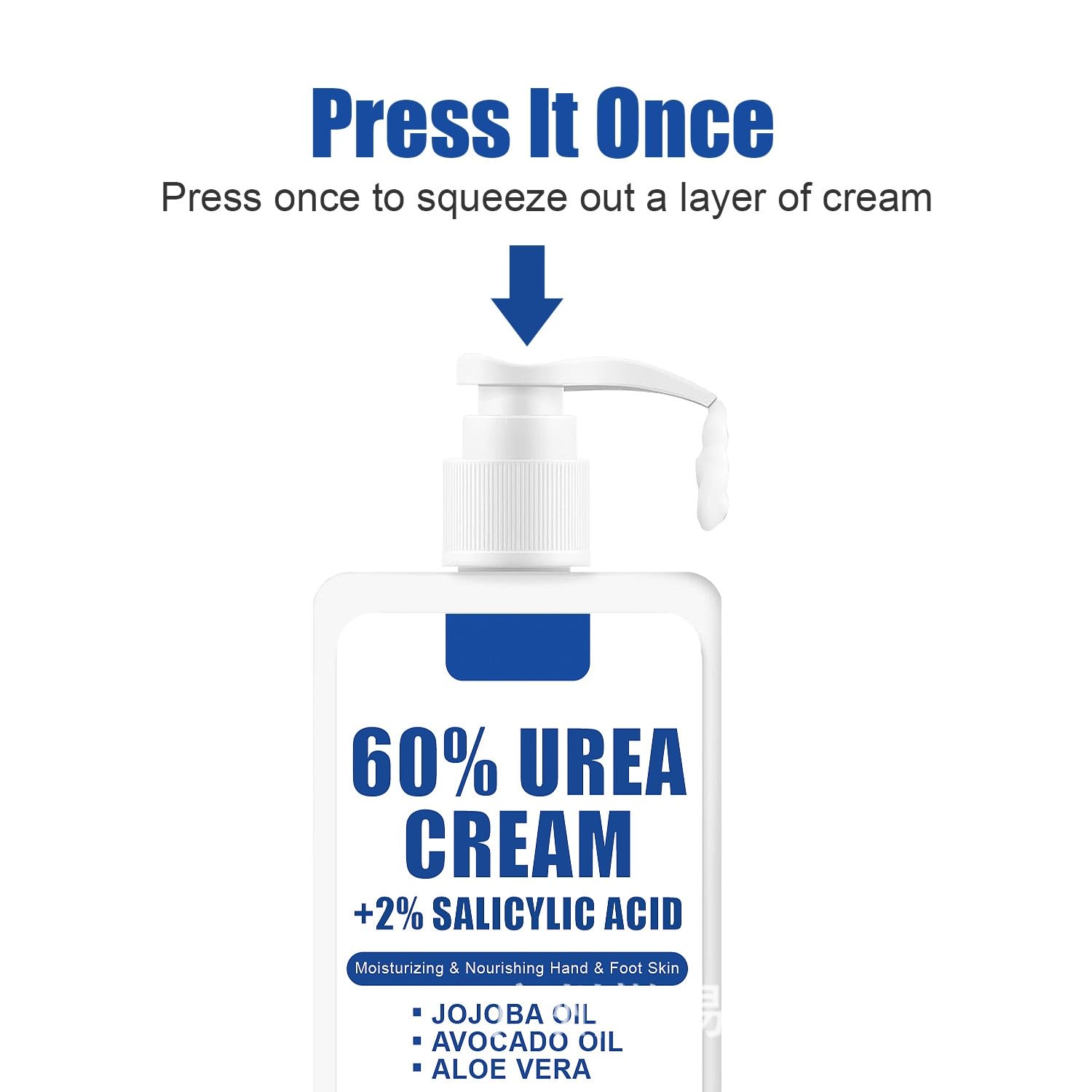 Intensive 5.3oz Foot Cream for Dry Cracked Skin with 60% Urea & 2% Salicylic Acid - Image 6