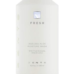 Zents Hand & Body Wash (Fresh Fragrance) | Hydrating Anti-Aging Cleanser with Organic Shea Butter & Aloe for Dry Skin | Gentle & Nourishing | 10 fl oz