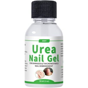 Urea Nail Gel 40% – Softens Thick Nails & Calluses | Restores Discolored, Damaged Nails | Urea Gel for Nail, Fast-Absorbing
