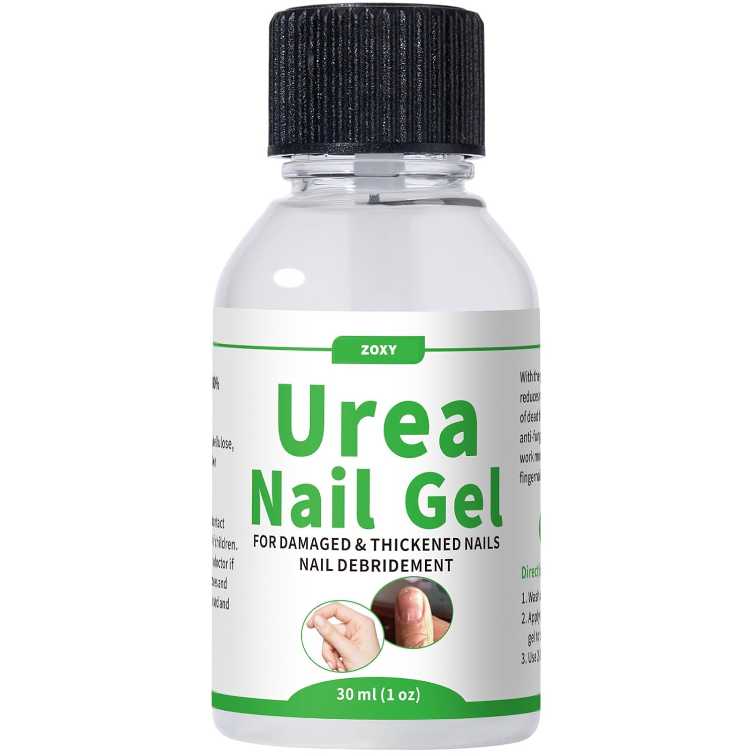 Urea Nail Gel 40% โ Softens Thick Nails & Calluses | Restores Discolored, Damaged Nails | Urea Gel for Nail, Fast-Absorbing