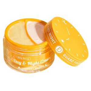 Day & Night Cream Combo,Anti-Wrinkle Hydrating Face Cream with Vitamin C + Firming Renewal Night Cream with Vitamin A,Universal 2-in-1 Formula for All Skin Types, 3.4 Oz