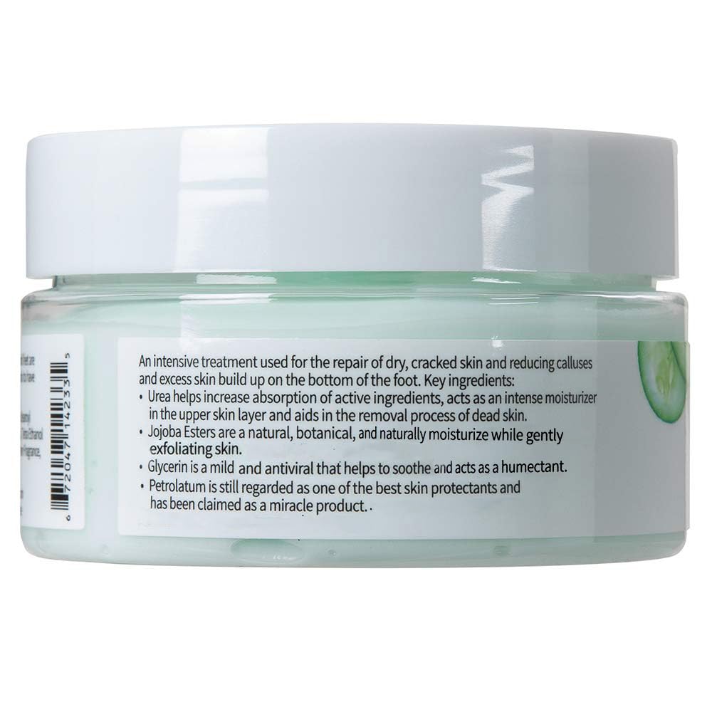 ForPro Intensive Repair Cracked Heel Eliminator 3.3 oz Cucumber Scent Callus Reducer - Image 3
