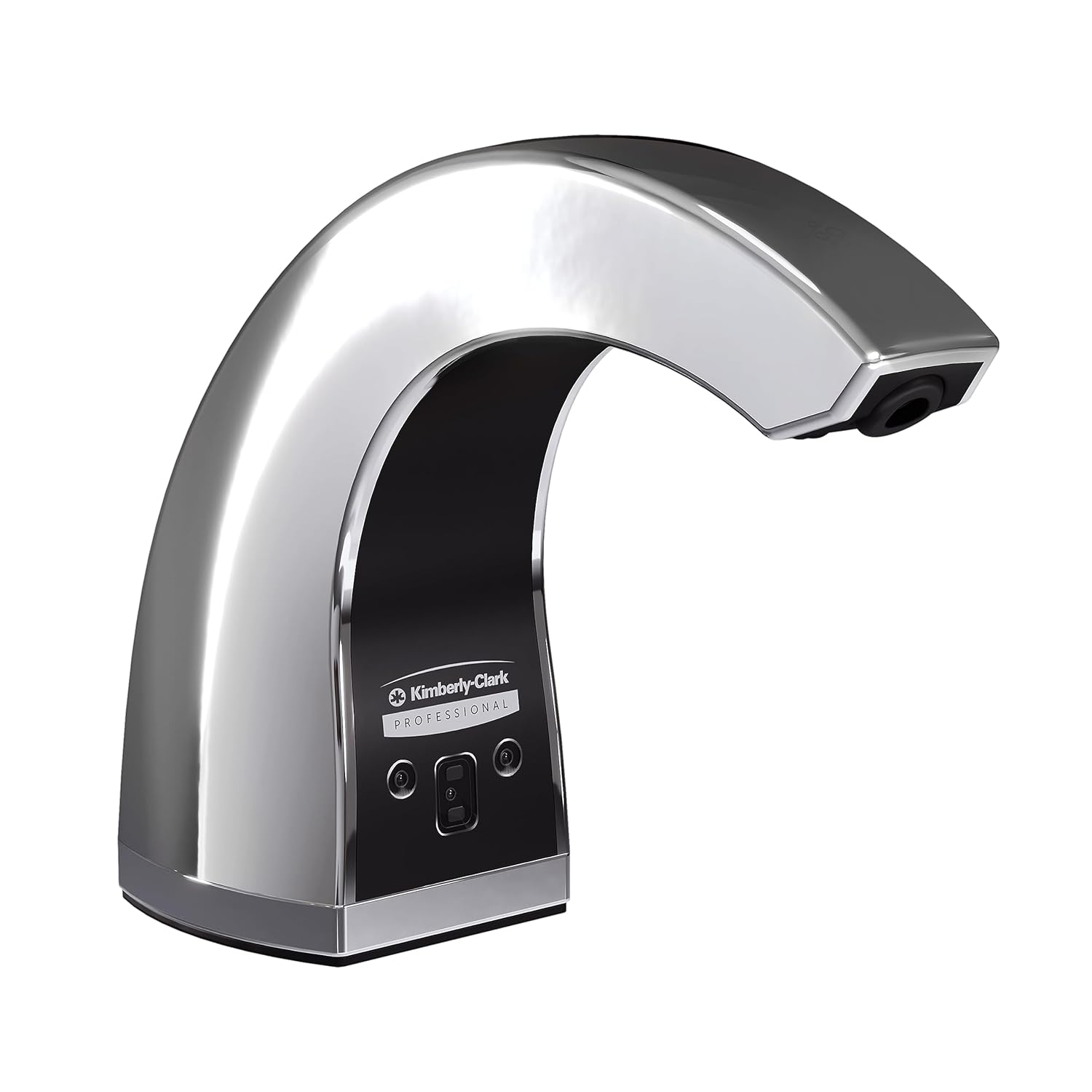 Kimberly-Clark Professional™ Touchless Counter Mount Soap and Hand Sanitizer Dispenser (47604), Chrome, 1.5 L Capacity, 2.12" x 4.25" x 5.56" (Qty 1)