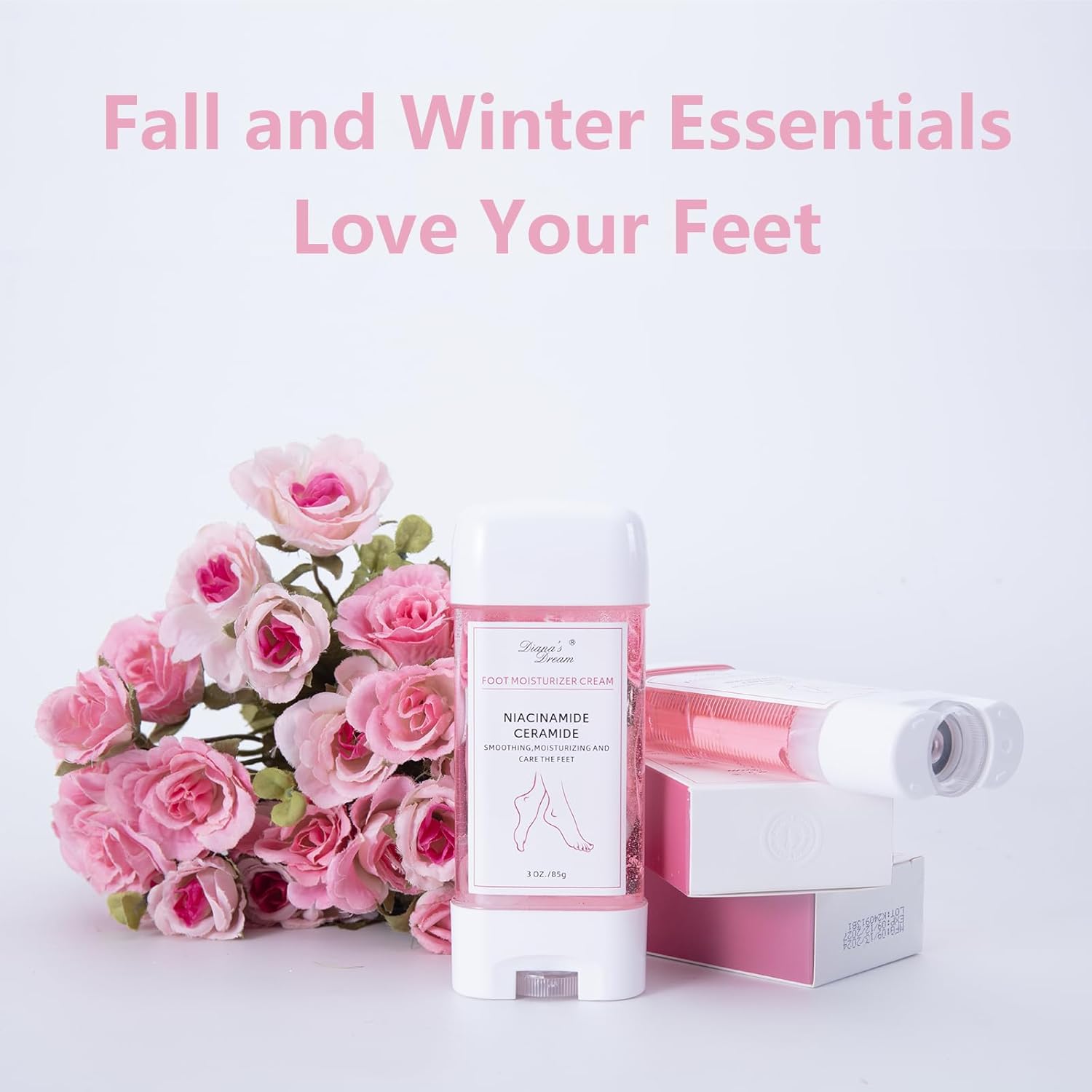 DIANA'S DREAM Foot Cream Foot Moisturizer, Dry|Cracked Foot Repair Ultra-Hydrating Foot Cream Moisturizer, Foot Repair Skin Healing Ointment for Cracked Heels and Dry Feet, 3 Oz - Image 4
