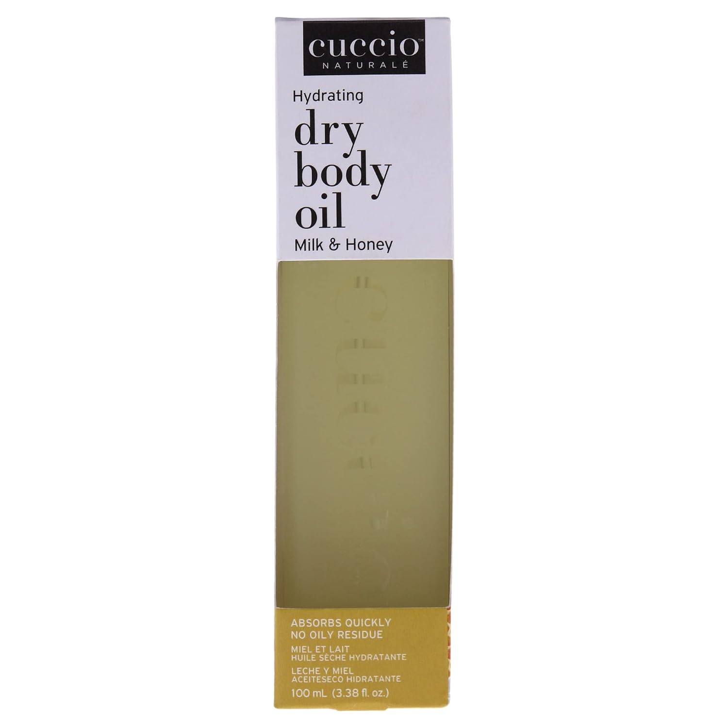 Cuccio Naturale Hydrating Milk & Honey Dry Body Oil Paraben-Free 3.38 oz - Image 7