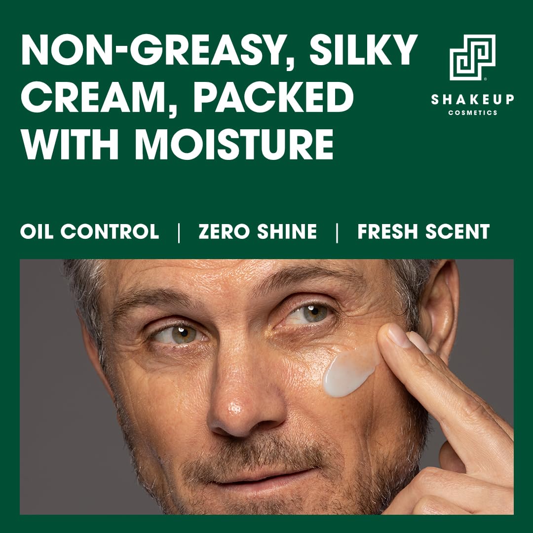 Mens Daily Moisturiser, Lightweight & Non-greasy, Reduces Shine, Fresh Subtle Scent. Vegan with Matmarine & Hyaluronic Acid, 50ml. Aka. FACE 4WARD MATTE-EFFECT GEL MOISTURISER - Image 2