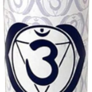 Vrinda® 7 Chakra Scented Candle, 7" - Aromatherapy Candle Set for Meditation, Yoga, and Relaxation - Hand-Poured with Natural Essential Oils (Indigo)