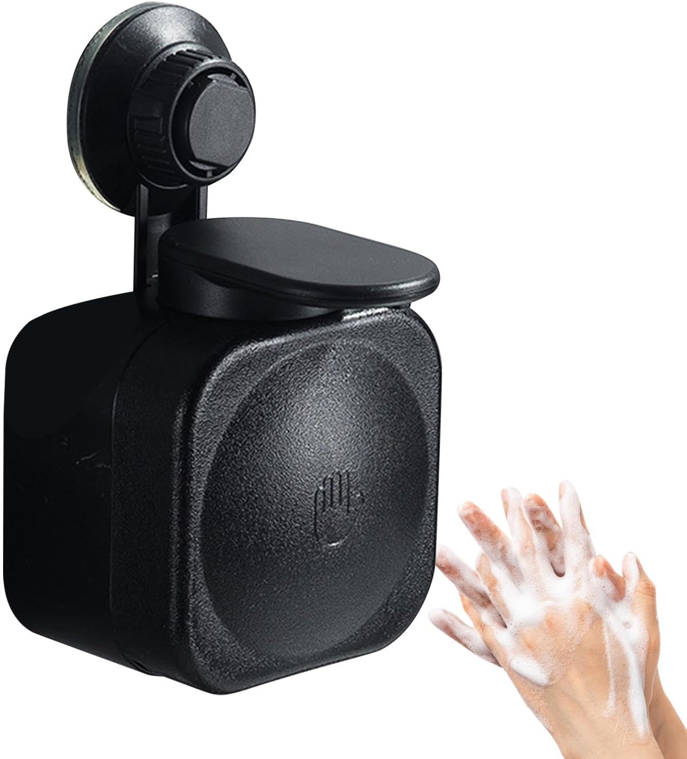 Refillable Wall Mount Liquid Soap Shampoo Sanitizer Dispenser Leak-Proof Suction Cups - Image 9