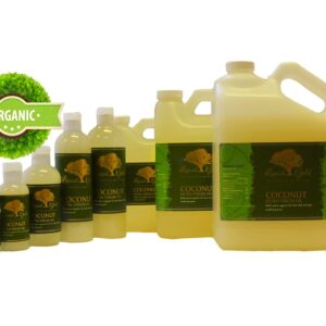 16 Oz Coconut Extra Virgin Oil 100% Pure Organic Moisturizing Oil For Face Skin Hair Growth Stretch Marks And More