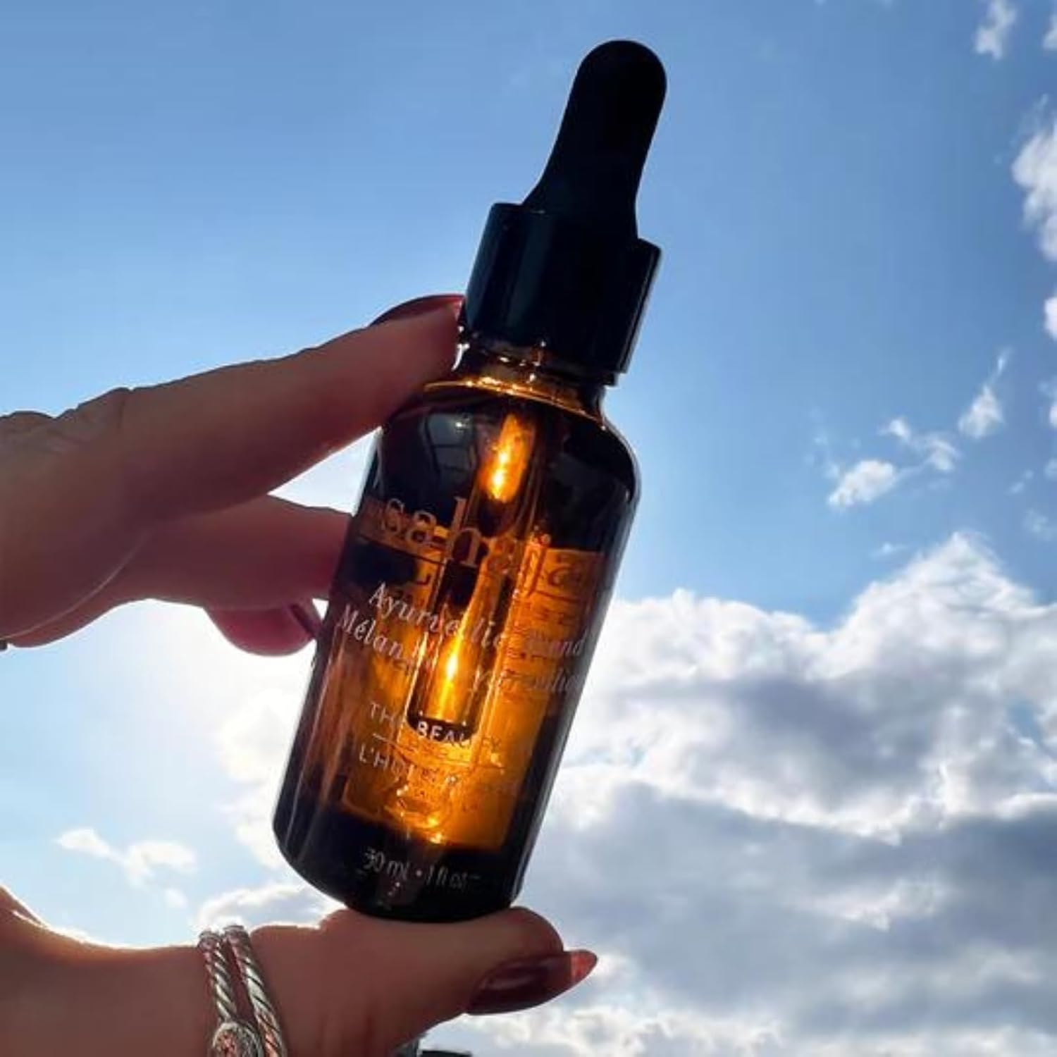 The Beauty Oil | Anti Aging Facial Serum Restorative Hydrating for Wrinkles, Fine Lines | Infused with Vitamin A, B, C & D Moringa, Frankincense, Hemp Seed Oil Skin Moisturizer 30ml - Image 7
