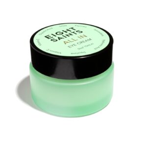 Eight Saints Skin Care All In Eye Cream, Natural and Organic Anti Aging Under Eye Cream to Reduce Puffiness, Wrinkles, and Under Eye Bags, Dark Circles Under Eye Treatment, 0.5 Ounces