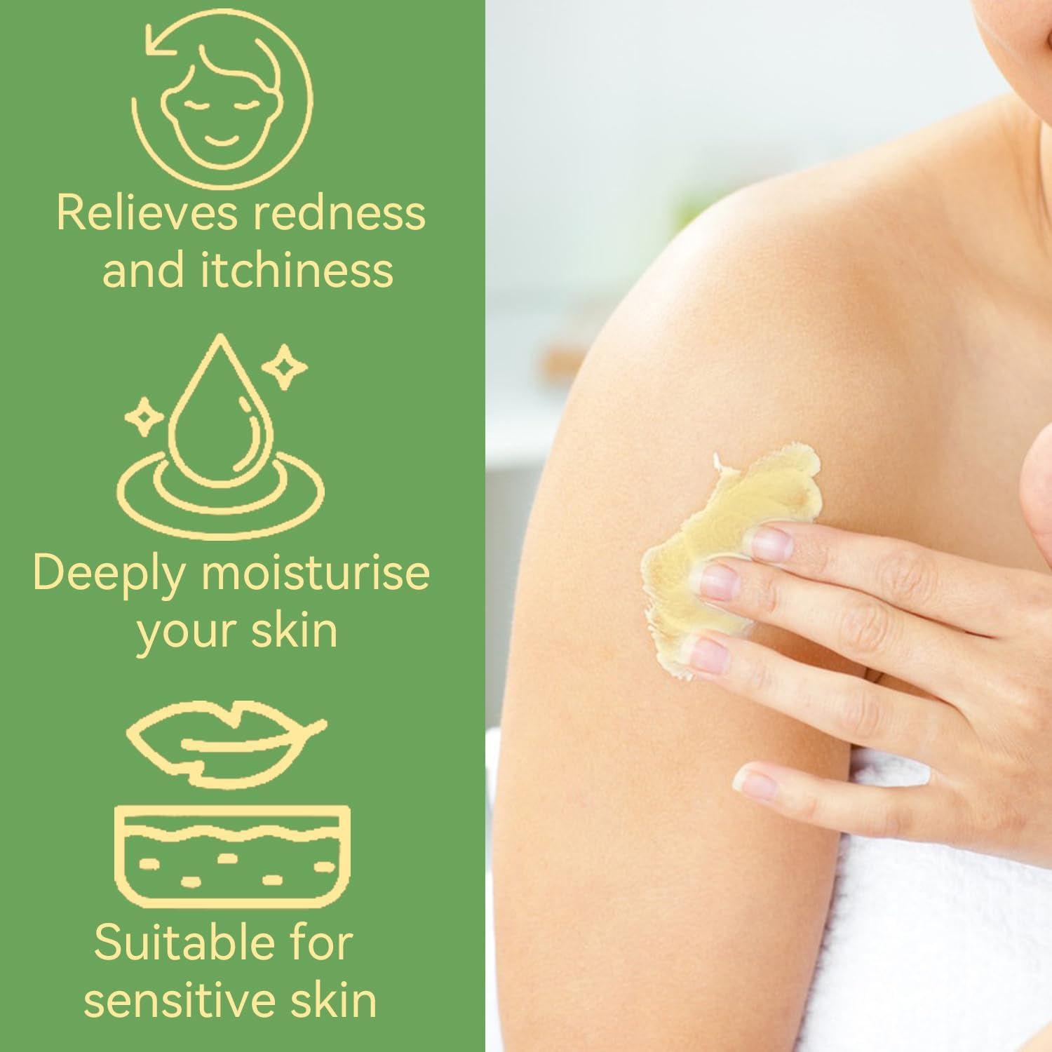 Draw Salve Tea Tree and Manuka Honey Cream for Boils Cysts Bites and Itching Relief 2 oz - Image 5