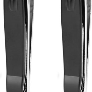 Large Nail Clippers Set,2 Pcs Premium Stainless Steel Fingernail & Toenail Clippers Curved Blade with Sharp and Sturdy Blade