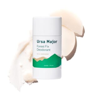 Ursa Major Natural Deodorant - Forest Fix | Aluminum-Free, Non-staining and Cruelty-Free | 2.6 ounces