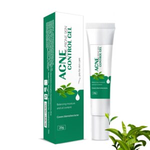 Acne Face Cream, Tea Tree Face Ance Gel, Pimple Cream Spot, Moisturizer for Acne Prone Skin, Acne Cream for Face, Acne Scars Reduce, Redness Relief for Face, Control Oil Secretion