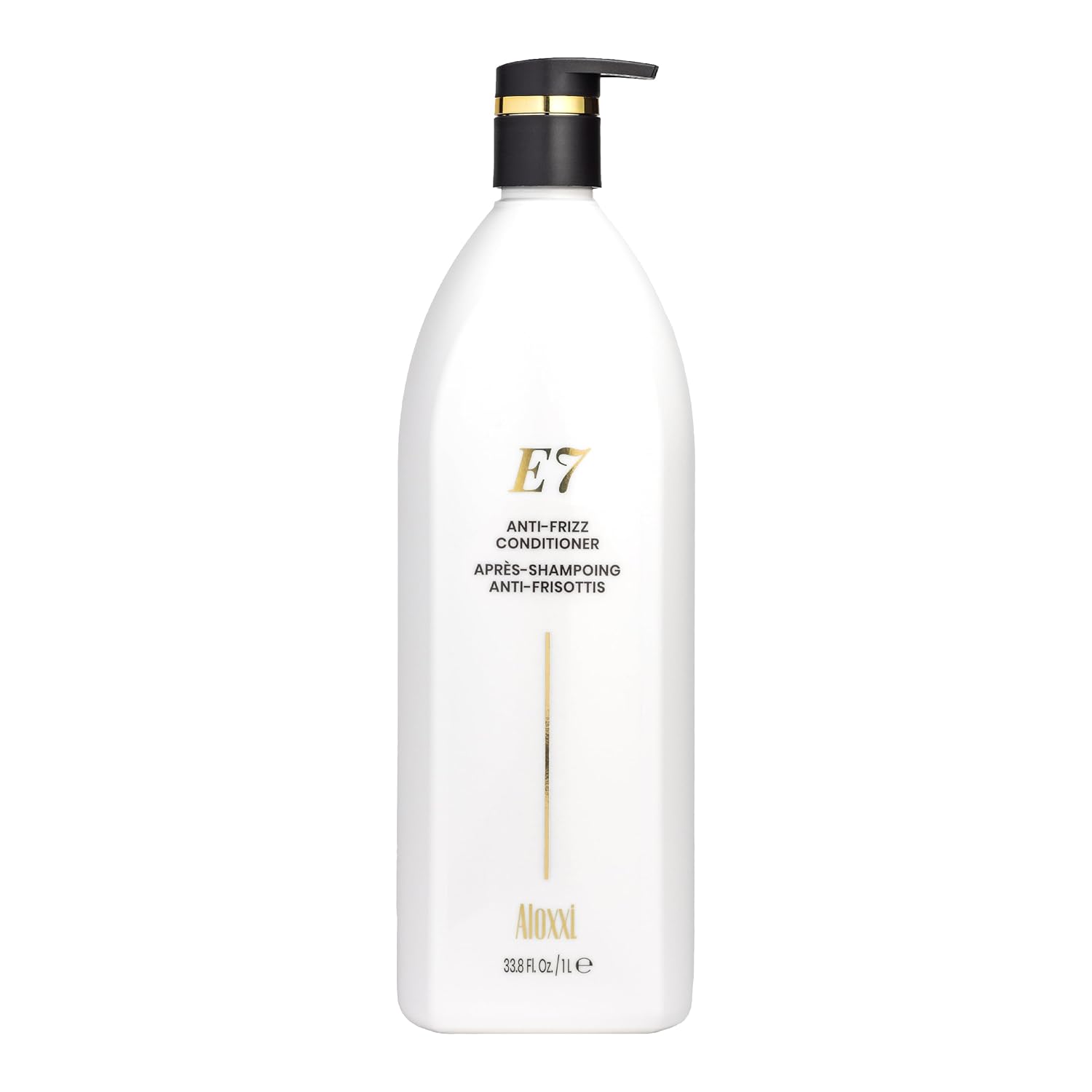 ALOXXI E7 Anti-Frizz Conditioner, Moisturizing & Strengthening with 7 Essential Oils, for Dry, Damaged & Frizzy Hair, Safe for Color-Treated Hair, Paraben-Free, 33.8 Fl Oz