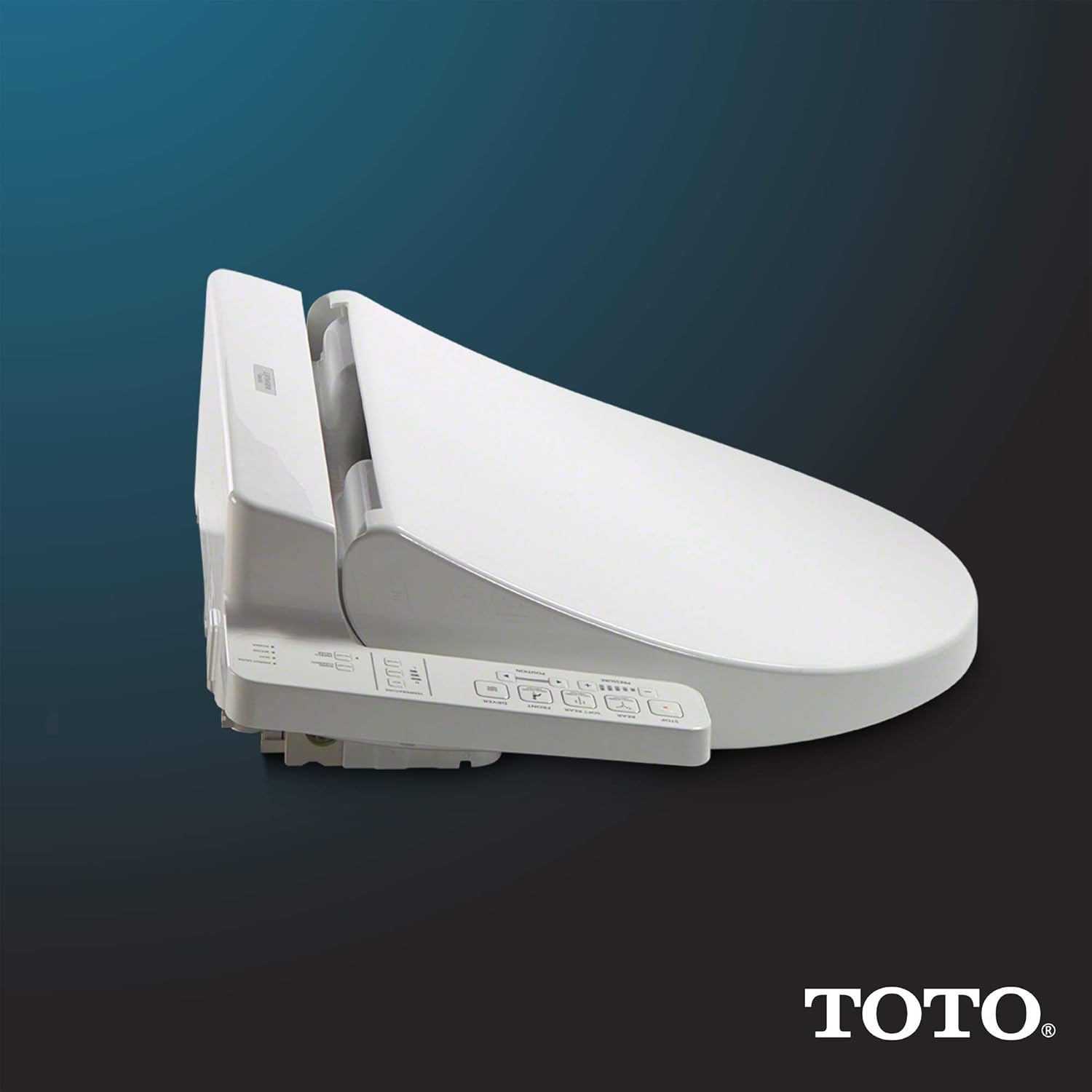 TOTO SW2034#01 C100 Electronic Bidet Toilet Cleansing Water, Heated Seat, Deodorizer, Warm Air Dryer, and PREMIST, Elongated, Cotton White - Image 18