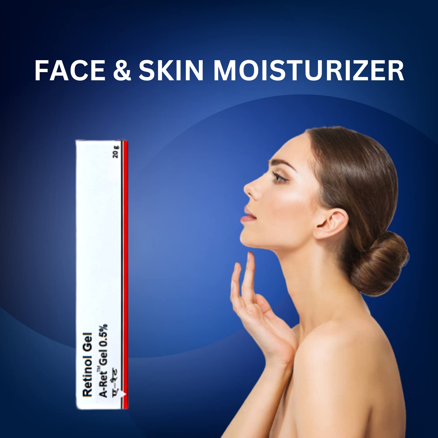 Retinol Gel 0.05 Vitamin A Repairs Fine Lines & Wrinkles, Scar Treatment Age and Sun Spots Anti-Aging Formula, 20 Grams (Retinol Gel 0.05) - Image 3