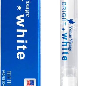Venus Visage Teeth Whitening Pen (1 Pack) - Effective Teeth Whitening Gel - 10+ Uses - Professional Formula - Mint Flavor - No Sensitivity