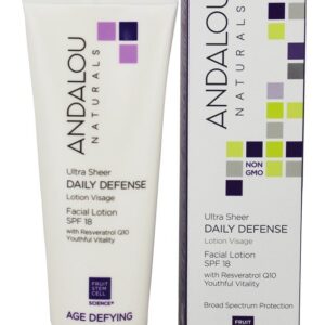 Andalou Naturals Daily Defense with SPF 18 Age-Defying Facial Lotion - 2.7 fl oz