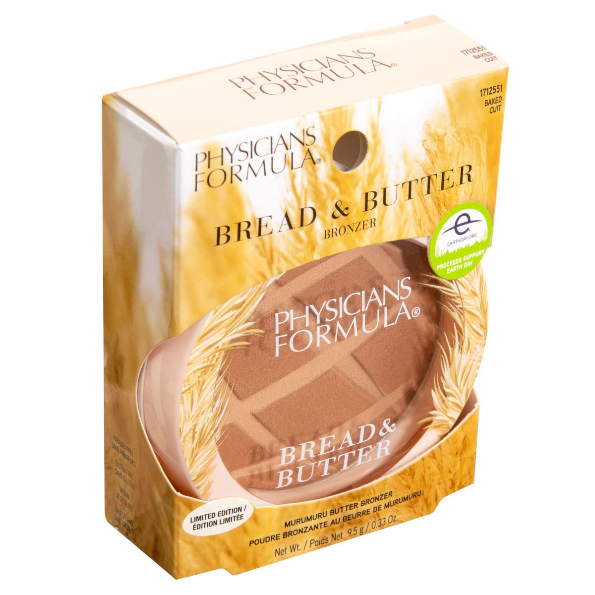 Physicians Formula Murumuru Bread & Butter Bronzer Baked, Moisturizing, Silky All-Day Glow, Dermatologist Tested, Hypoallergenic, Vegan & Cruelty-Free - Image 4