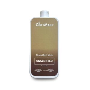 Natural Body Wash - Made with Olive Oil & Aloe Extract, No Artificial Fragrance, PH Balanced, Gentle Formula, Nourishing Ingredients, Family Owned (Unscented)