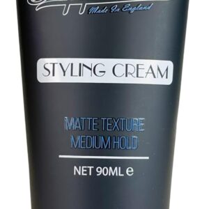 Dapper Dan Signature Style Medium Hold Styling Cream, Hair Styling Cream for Men, Matte Finish & Medium Hold 3.04 fl oz
