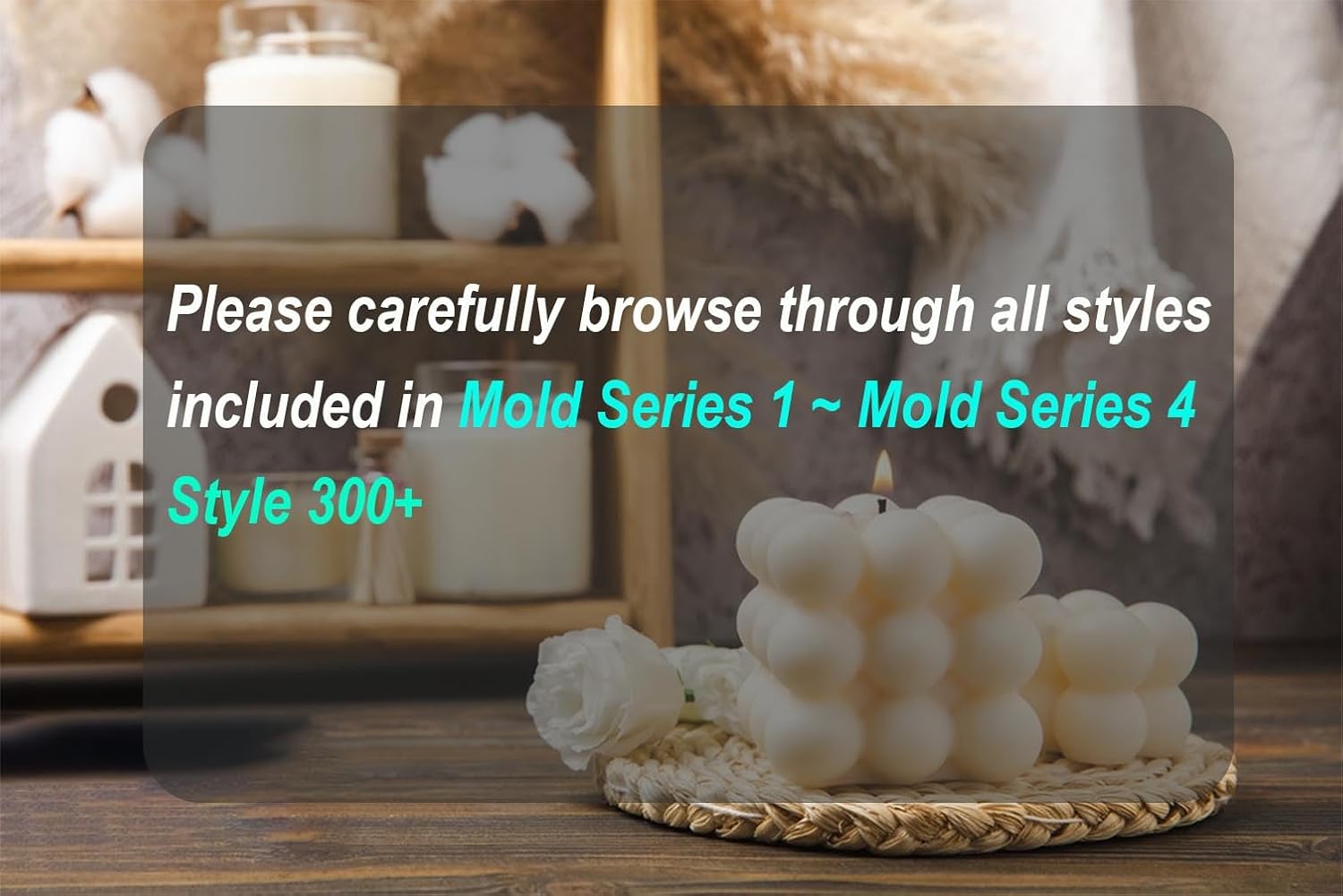Angel Wings Car Freshie Mold, Candle Making Epoxy Resin Mould, Soap Silicone Molds for Aroma Beads Mould-Oven Safe【Upgraded Soft Material】- XL Size - Image 8
