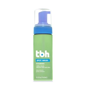 TBH Kids Spot Foam Face Wash - Daily Kids Face Wash - Gentle Natural Formula - Sulfate, Paraben Free- 5.5 oz