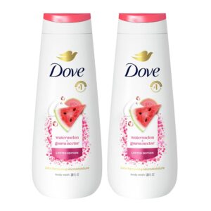 Dove Limited Edition Renewing MicroMoisture Body Wash | Summer Scents (Watermelon + Guava Nectar)