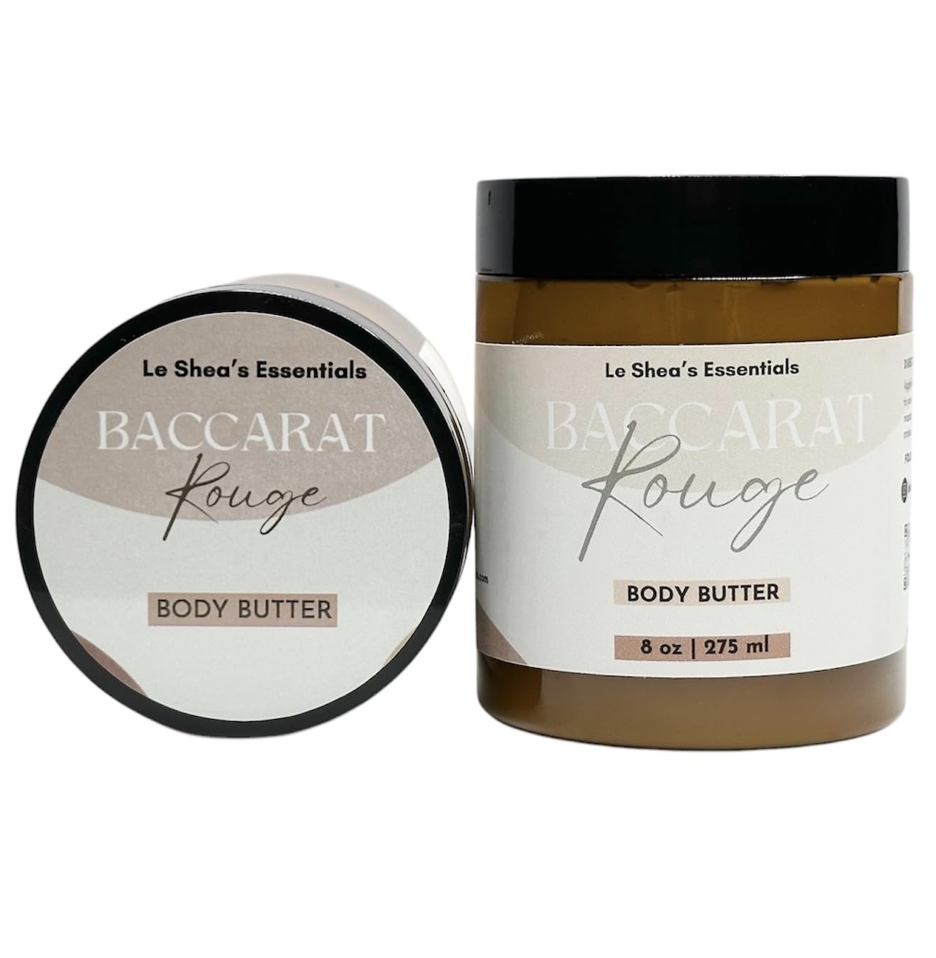 Baccarat Rouge 540 Inspired Nourishing Body Butter Cream 8 oz Shea Mango - Image 2
