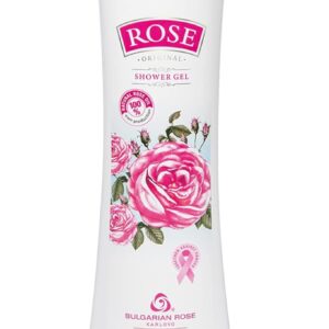 Bulgarian Rose Body Wash with Natural Rose Oil, Moisturizing Rose Shower Gel, Cleansing and Nourishing, Hydrating Rose Water for all skin types