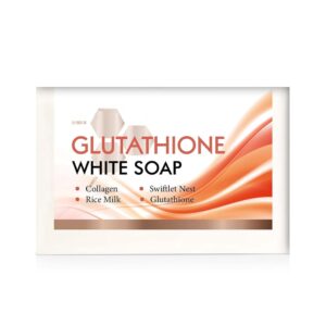 Glutathione Brightening Soap - 100g Skin Brightening Bar, Dark Spots Corrector & Exfoliating Cleanser for Face & Body, Evens Skin Tone, Reduces Melanin
