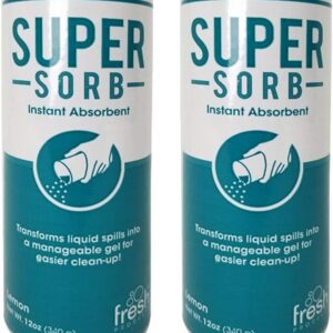 Fresh Products Super Sorb Instant Absorbent Clean Up Vomit 12 oz [Set of 2]