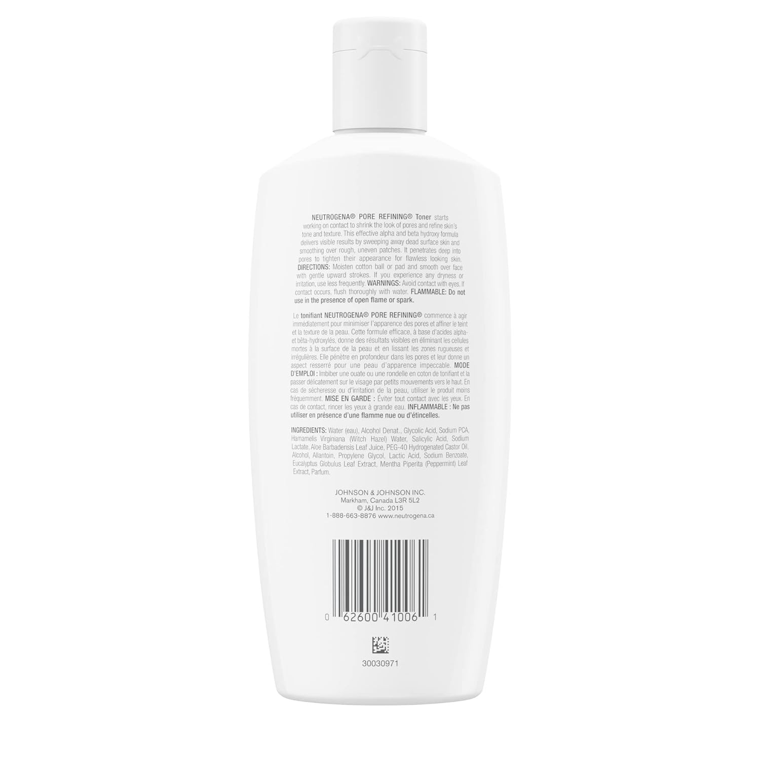 Neutrogena Pore Refining Toner, Alpha and Beta Hydroxy Formula, 8.5 Ounce - Image 6