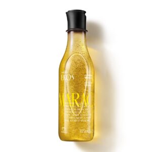natura - Ekos Maracujá Soothing Exfoliating Shower Gel - Essential Fatty Acids - 97% Natural - Body Wash - Vegan Skin Care - Brazilian Beauty Secrets - Self Care & Body Care - 6.2 fl oz (185ml)