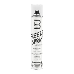 L3 Level 3 Freeze Hair Spray - Long Lasting and Strong Hold Hair Spray - 400ml