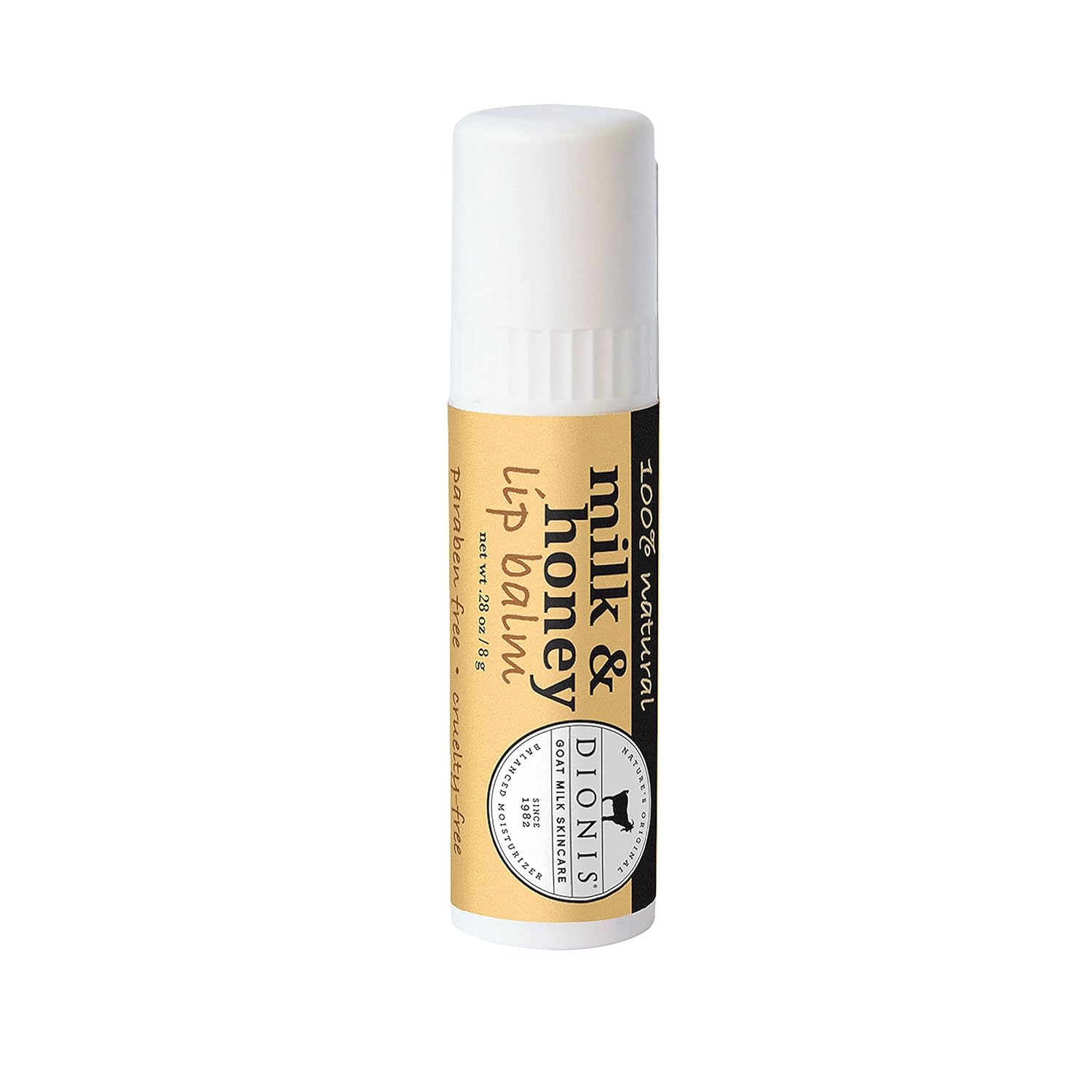 Dionis Goat Milk Lip Balm, Milk & Honey Scent, 0.28 oz, Cruelty-free Formula - Image 2