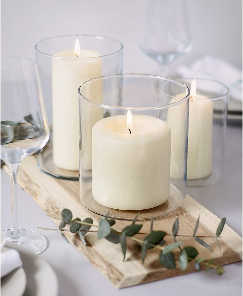 Bolsius Ivory Pillar Candles 2x3 Inch, 20 Pack, Unscented, Dripless, Clean Burning - Image 6