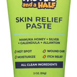 Bulldog Hot Spot Treatment 2Oz-Wound Care Ointment w/Silver & Honey-French Bulldog Itch Relief for Allergy,English Bulldog Lotion for Dry Skin and Healing Balm-Skin Relief for Dog-Lotion for Dry Skin