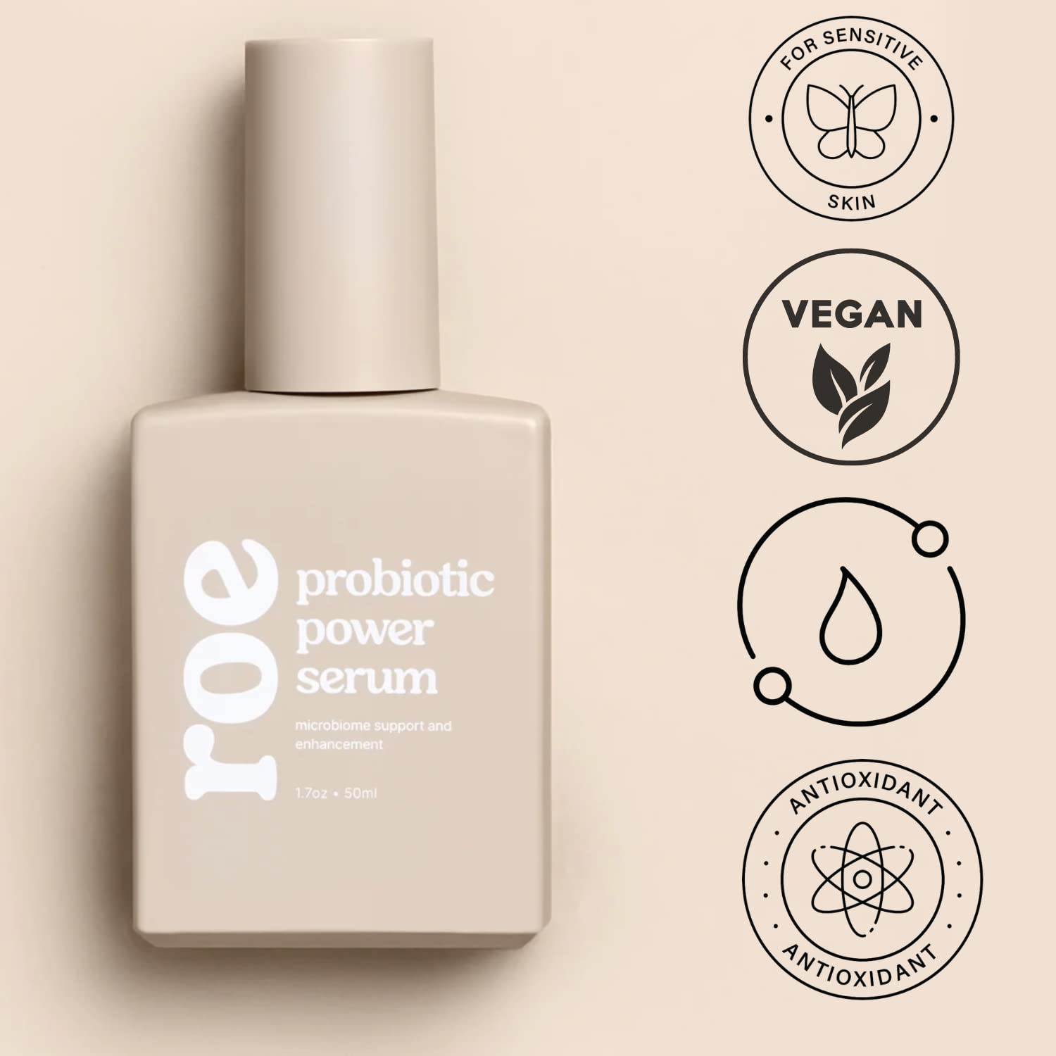 Roe Wellness- Baby Serum Hydrating Skincare Probiotic Protection | Hydrate, Soothe, Clean Ingredients & Safe For All Skin Babies, Infants, Toddlers & Kids (Power Serum) - Image 3