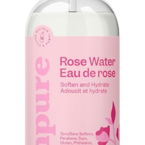 Renpure Rose Water Conditioner, 710ml, Plant Based Beauty, Soothes Scalp, Hydrates Hair, Nourishes, Free of Chemicals, For Women