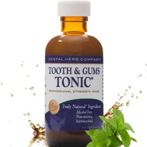 Dental Herb Company Tooth & Gums Tonic Mouth Wash - Travel Size 