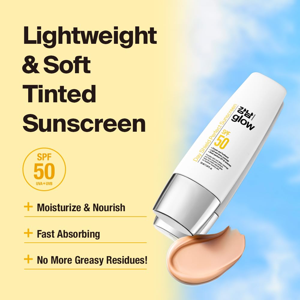 Day Shield Tinted Moisturizer SPF 50 Sunscreen with Zinc Oxide for All Skin Types 1.7 oz - Image 3
