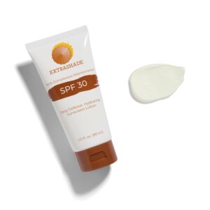 Premium Hydro Boost Black People Sunscreen for Melanin Rich, Dark, and Black skin, No White Cast, Non Greasy, Oil Free, Broad Spectrum UVA/UVB SPF 30, Daily Sun Protection (3 FL Oz)