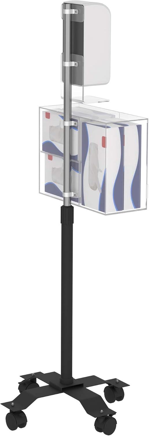 CTA Digital Compact Mobile Sanitizing Station & Automatic Soap Dispenser - Image 6
